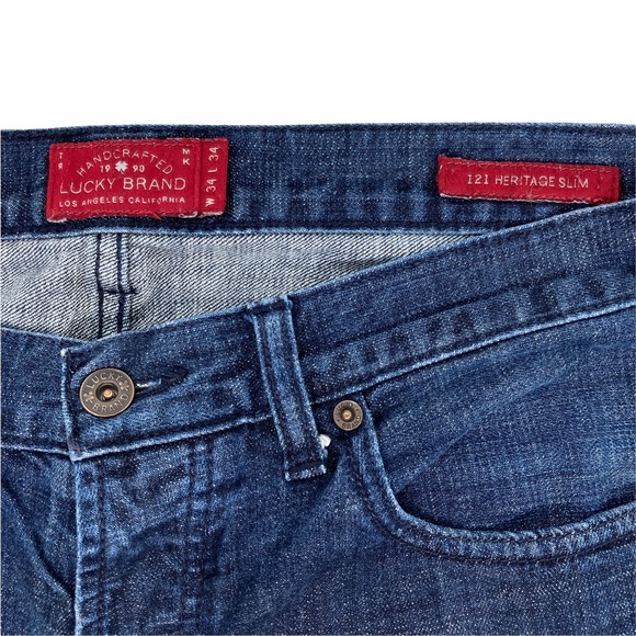 Lucky Brand 121 Heritage Slim Men’s Jeans - Picture 4 of 12